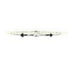Party Anchor Ceramic 925 sterling Silver Bracelet , Ceramic Link Bracelet CSB0694