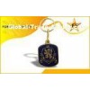 Printed Logo Metal Personalized Key Chains Eco-friendly With Epoxy