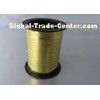 Yellow Gold Metallic Curling ribbon 10mm X 10m for gift packing and decoration