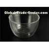 Heat Proof Double Wall Borosilicate Glass Bowl 510ml Unbreakable