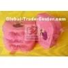 Girls Pink Kraft Paper Jewelry Box Personalized Glossy Lamination