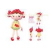 50cm Cute Girl Plush toys and Stuffed Baby Cartoon Doll For New Year Holiday gift