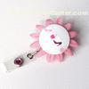 metal and plastic retractable id badge reel