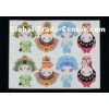 Digital Printing Epoxy Doming Stickers / Personalized Round Sticker Labels