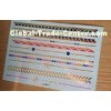 Eco Friendly CMYK printing Gold Foil Tattoo / metallic flash tattoos