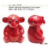 Plastic Blowed Elephant Coin Bank