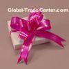 Colorful and Beautiful 18mm Butterfly pull bows with gold line for gift wrapping