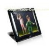 Black HDMI MP3 / WMA 8" Digital Video Photo Frame With Music 350cd/m2