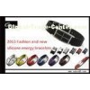 Personalized and Fashionable Style Pure Titanium Energy Power Balance Silicone Bracelet