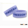 silicone bracelet with debossed logo