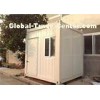 Recycled  Mini Flat Pack 10ft Container Prefab Guard House EPS Panel Homes
