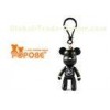 Fashionable Bag Accessories 3" Vinyl POPOBE Bear Keychain For Young People