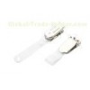 50mm PE strap flip top metal name card clip, ID Badge Holder Clip for conference, meeting 30270