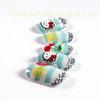 Lovely Glitter Diamonds Brand Nail Art Acrylic Fruit Hello Kitty 3D Nails