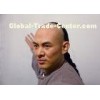 Celebrity Jet Li Wax Figure / Life Size Action Figures For Museum Display