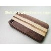 Iphone Wood Hard Shell Case With Walnut & Maple Mixed Strip