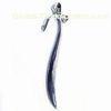 Custom stationery Tie shaped metal Personalised Bookmarks with Zinc alloy