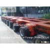 Multi axle modular trailer