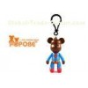OEM Captain America Popular Cute Holiday Gift Vinyl POPOBE Bear Key Chain