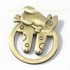 Custom Animal Dog metal bookmark, die - struck Personalised Bookmarks