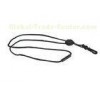 Round PP plastic nylon swivel hook neck name badge, ID Card Holder Lanyard 30018