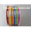 Beautiful 4 / 6 channel wrapping ribbon 5mm , 10mm width for mixed color products packing