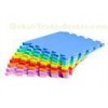 Light Baby EVA Foam Mat For Decoration , 12mm Red Customized Anti-Slip Mat