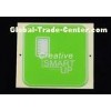 Smooth Surface Epoxy Dome Stickers , Rectangle Round Domed Resin Badges
