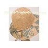 Leisure Raffia Brim Womens Sun Hats Summer , Floppy Sun Hats For Women