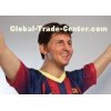 Customization Silicone Messi Wax Figure / Celebrity Waxworks