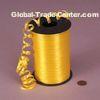 PP Solid Embossed Yellow green Curling Ribbon 5mm X 500y  for gift decoration