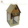 Contemporary Gold / Copper house stainless steel lanterns with Glass