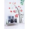 Tree Flower PVC Transfer Film Wall Sticker A0024