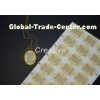Oval Printed White Vinyl Substrate 3D Epoxy Dome Stickers with 3M Adhesive