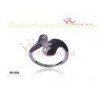 Unique Waterfall SterlingSilver CZ Rings with Matched Earring And Pendant Ring Sets