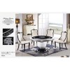 6  seater round dining marble table furniture