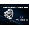Heart Cut 9mm White Moissanite , Loose Moissanite Stones Ri 2.65 - 2.69