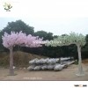 UVG Indoor pink cherry trees artificial blossom for party decoration