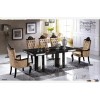 2.4m black marble dining table furniture