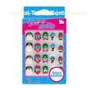 Big Googly Eyes Cartoon Fake Nails Lovely 3D Full Cover Nails For Kids