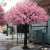 UVG CHR126 indoor decorative artificial tree with white cherry blossoms for wedding stage decoration