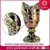 Luxury home furnishings and decor painted vases