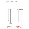 heater tip/welding tip,hotbar thermode