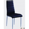 Dining chair,Made of soft  leather and powder coating steel