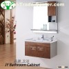 European Modern Bathroom Vanity Wooden Apperance A-017 Stainless Steel Material