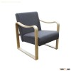 Bend wood Single Sofa Chair