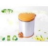 Colorful Foot Operated Bin Garbage Bin With Pedal  Yellow For Toilet
