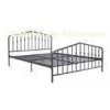 Modern Grey Full Size Metal Beds Wrought Iron California King Size Bed Frame