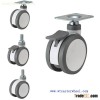 3"-5"Twin wheels medical caster wheel