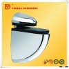 Glass clip for shelf